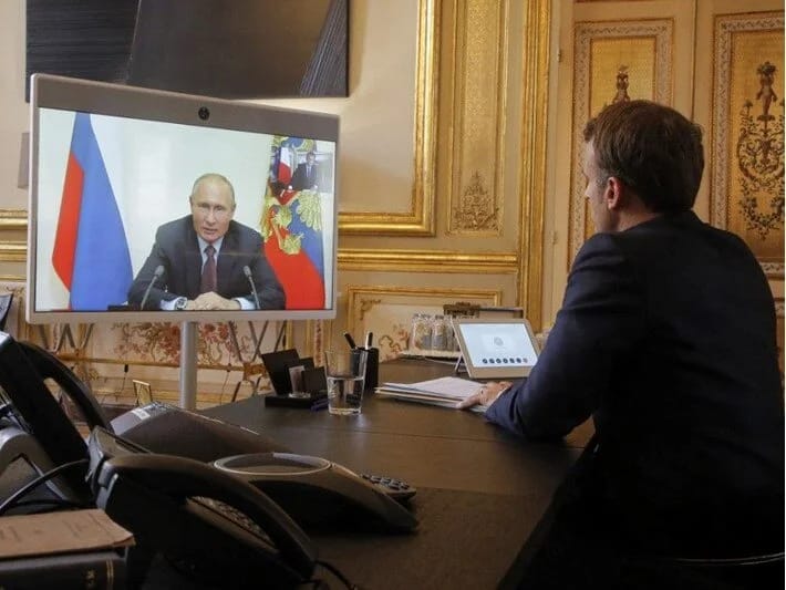 Putin və Makron telefonda danışıb: 2022-ci ildən bəri ilk görüş