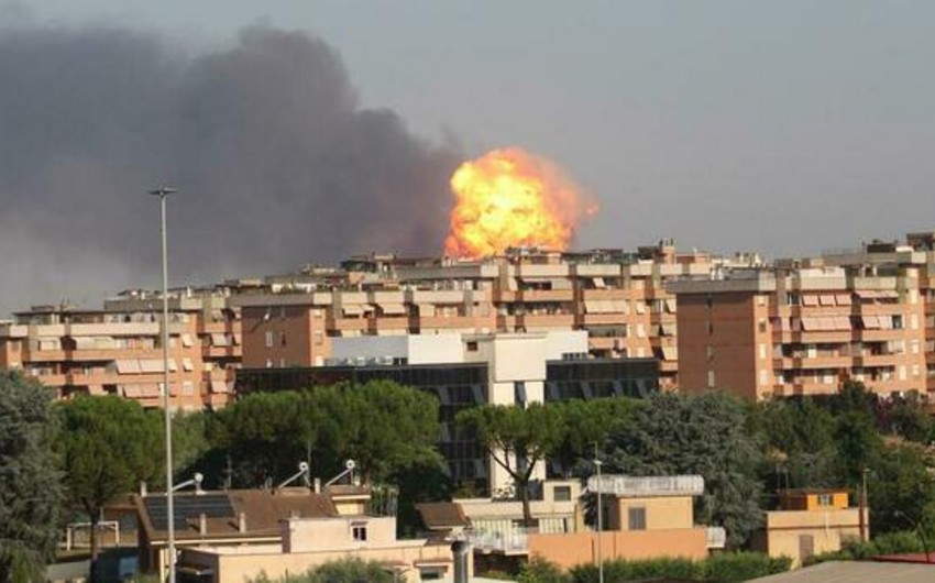 Romada yanacaqdoldurma məntəqəsində partlayış olub, 21 nəfər yaralanıb