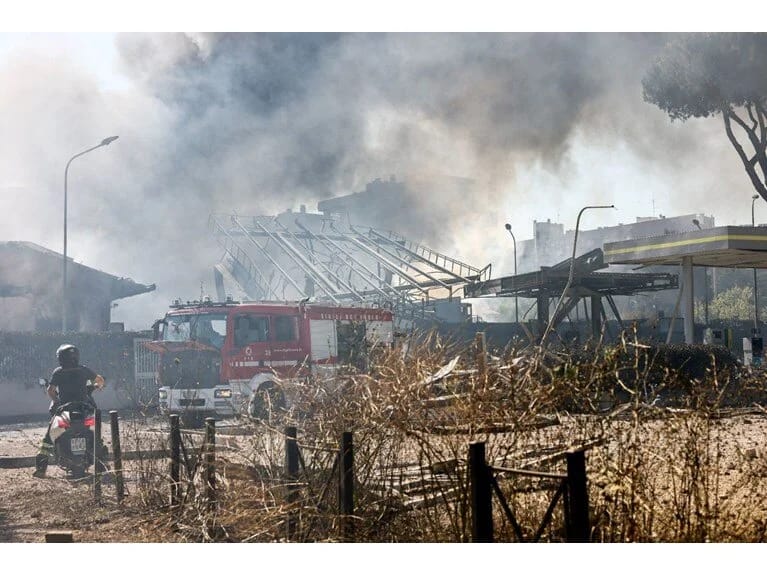 Yanacaqdoldurma məntəqəsində güclü partlayış