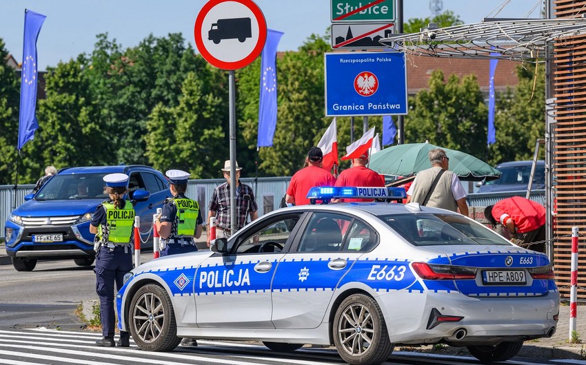 Polşa miqrasiya təzyiqinə görə Almaniya və Litva ilə sərhədlərdə yoxlamalar tətbiq edir