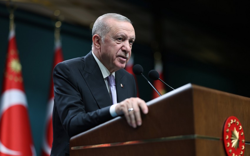 Ərdoğan: Türkiyədə prezident seçkiləri 2028-ci ildə keçiriləcək