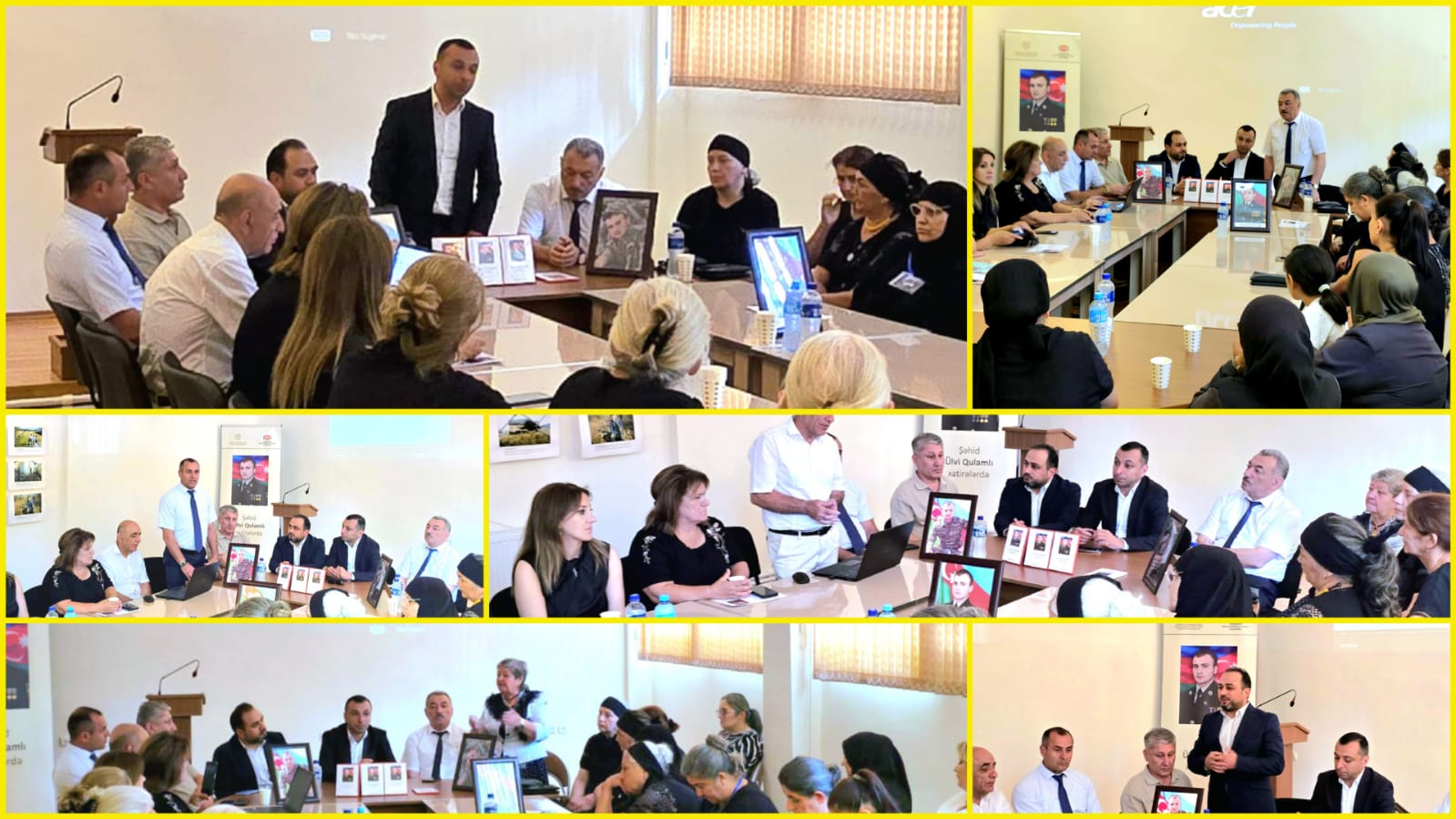 Şəhid Ülvi Qulamlıya həsr olunmuş videoçarx təqdim edildi - MİNGƏÇEVİRDƏN FOTOLAR