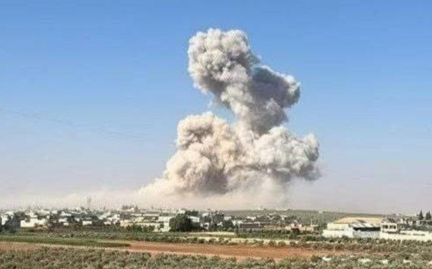 Hələbdə silah anbarının partlaması nəticəsində azı 5 nəfər ölüb