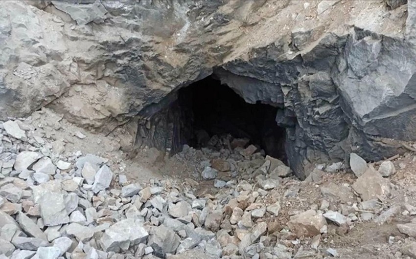 Türkiyə hərbçiləri İraqda terrorçulara aid 1800 metr uzunluğunda mağara aşkarlayıb