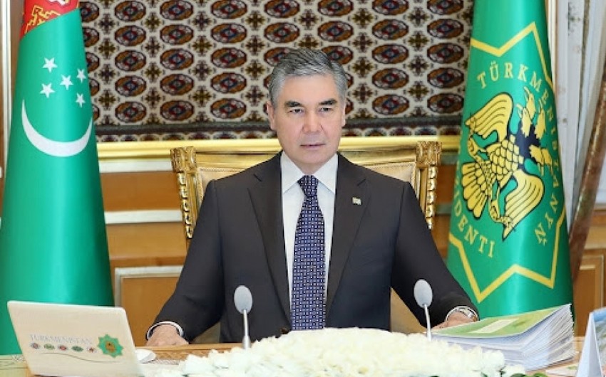 Türkmənistan Xalq Məsləhətinin sədri Azərbaycana səfərə gəlib