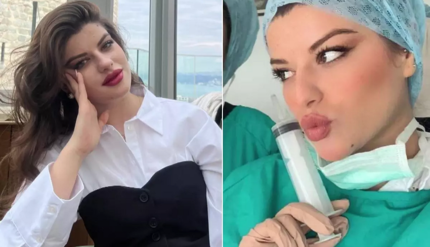 Çamadanda cəsədi tapılan Ayşənin polis əməkdaşı ilə son görüntüləri - FOTO