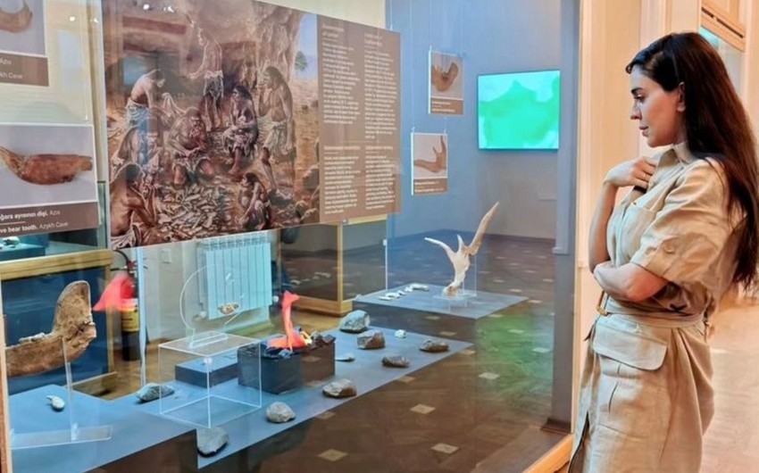 Leyla Əliyeva Milli Azərbaycan Tarixi Muzeyini ziyarət edib