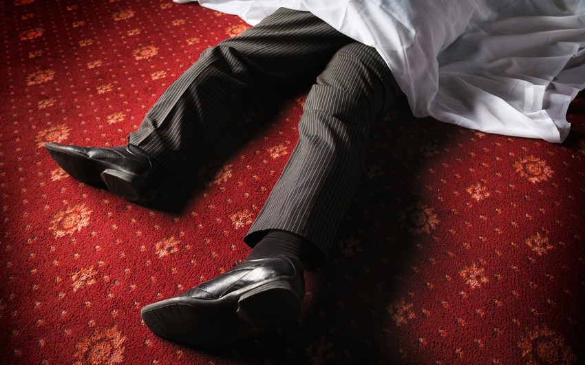 Naftalanda sanatoriyada çalışan kişi iş başında ölüb