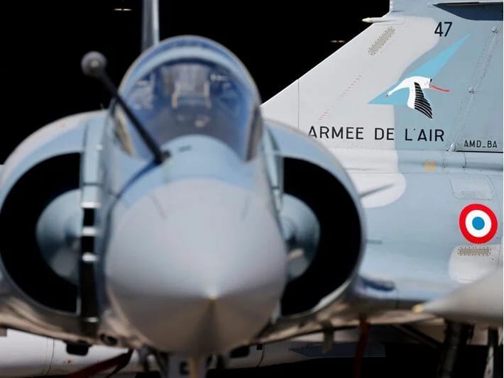 Ukraynada ilk: Fransanın Mirage qırıcı təyyarəsi qəzaya uğrayıb