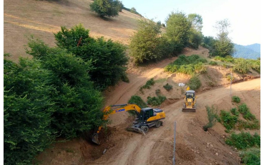 Lerikdə iki yaşayış məntəqəsini birləşdirən avtomobil yolu əsaslı təmir olunacaq - SƏRƏNCAM