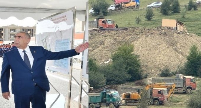 AAYDA-nin texnikaları özəl obyektin tikintisinə cəlb olunub? - VİDEO