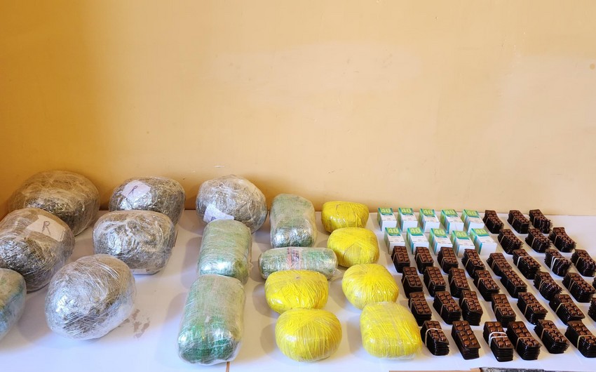 İrandan külli miqdarda narkotik vasitənin ölkəyə keçirilməsinin qarşısı alınıb