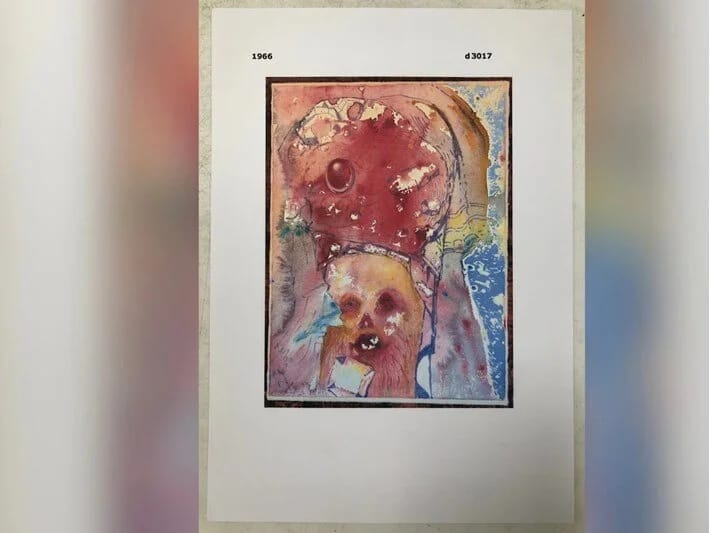 150 funta alınan rəsm Dali tərəfindən imzalanıb: On minlərlə funta satılacağı gözlənilir