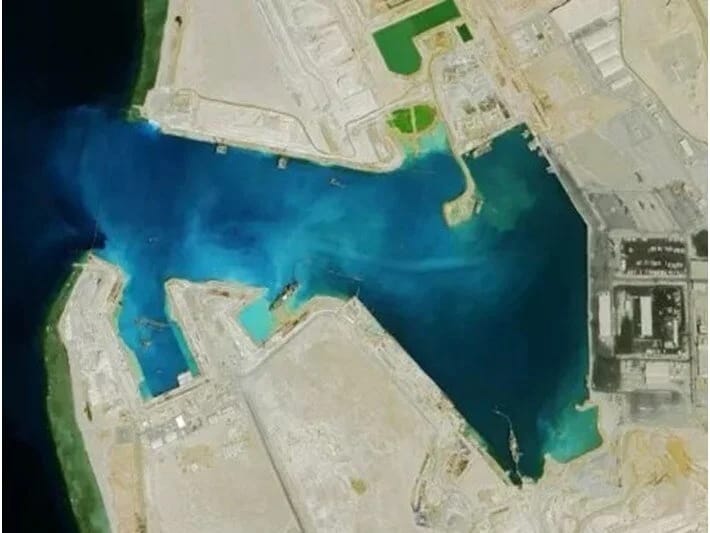 Dünyanın ən böyük tikinti meydançasında meqa liman tikildi