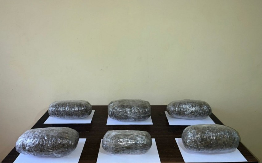 İrandan Azərbaycana 5 kq-dan çox narkotik keçirilməsinin qarşısı alınıb