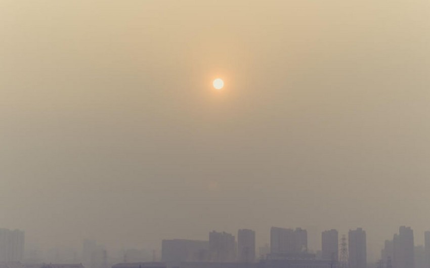 Bakıda və bəzi rayonlarda müşahidə olunan tozlu havanın səbəbi məlum olub