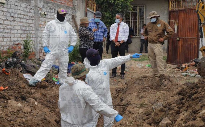 Meksikada parçalanmış 32 cəsəd tapılıb