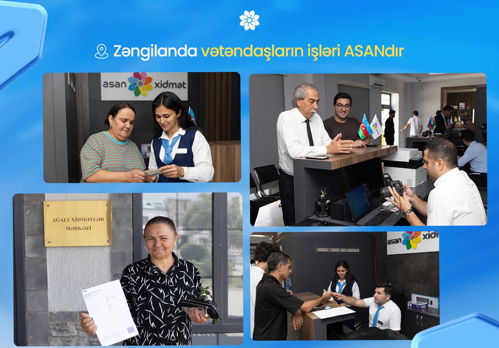 Zəngilanda vətəndaşların işləri ASANdır