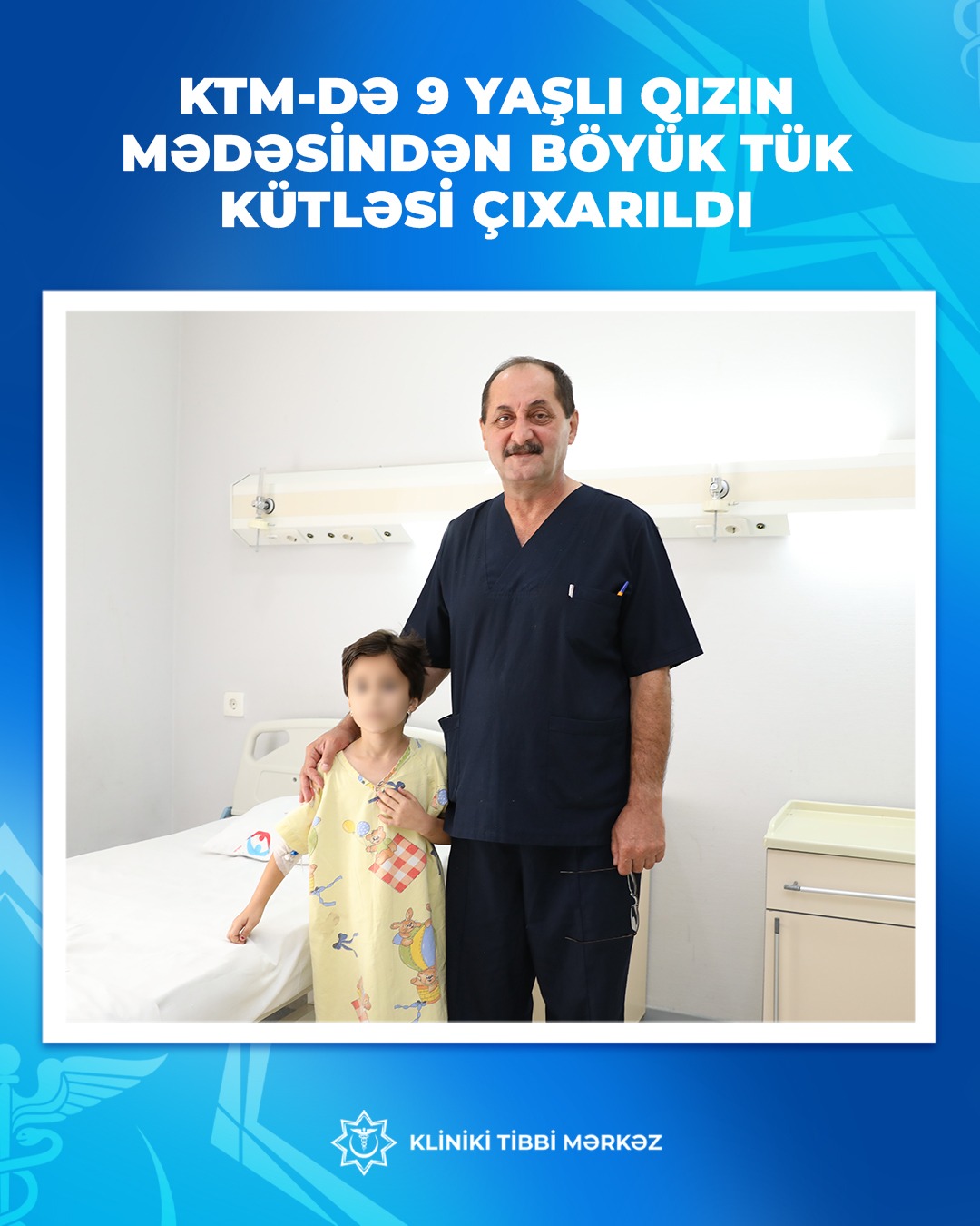 9 yaşlı qızın mədəsindən çıxanlar dəhşətə gətirdi
