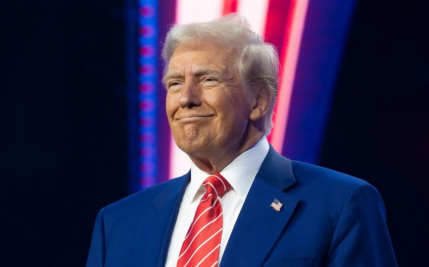 Tramp növbəti dəfə Prezident İlham Əliyevin çıxışı ilə bağlı paylaşım edib