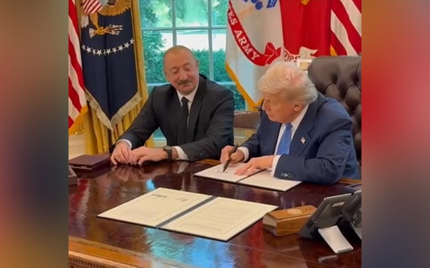 ABŞ ilə Azərbaycan arasında Anlaşma Memorandumu imzalanıb