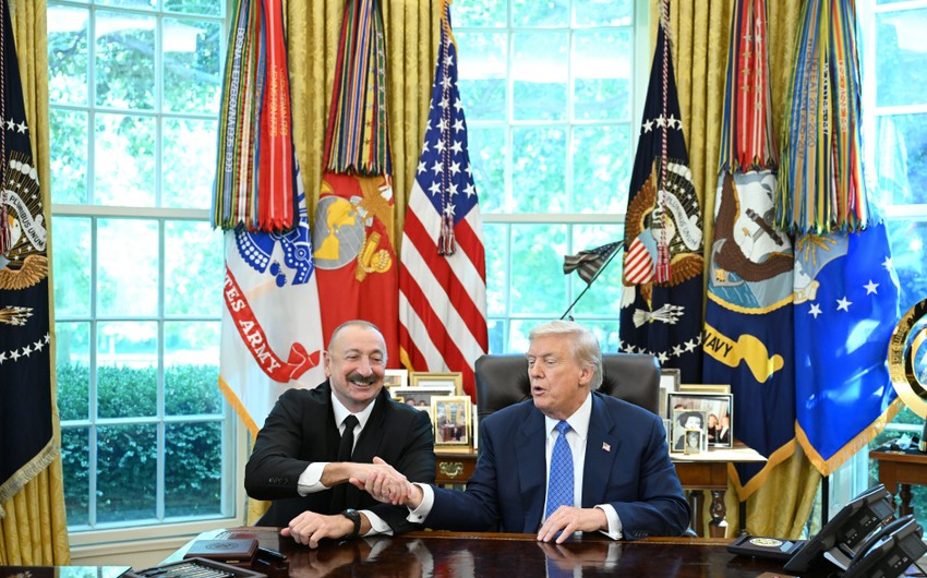 Tramp: Azərbaycan xalqı böyük xalqdır