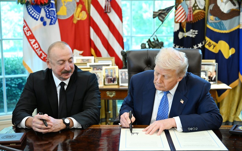 ABŞ ilə Azərbaycan arasında Anlaşma Memorandumu imzalanıb - YENİLƏNİB