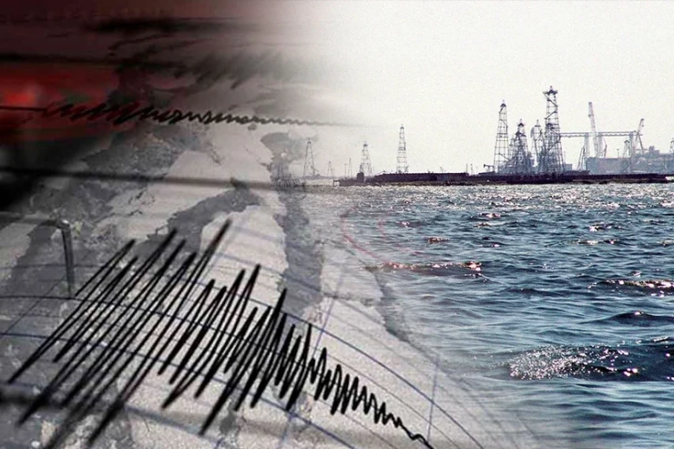 Xəzərdə zəlzələ oldu