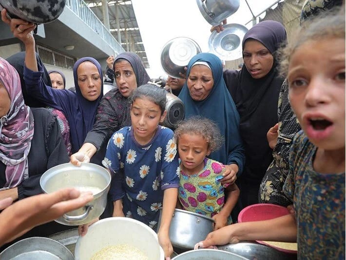 Qəzzada aclıqdan ölənlərin sayı 222-yə çatıb