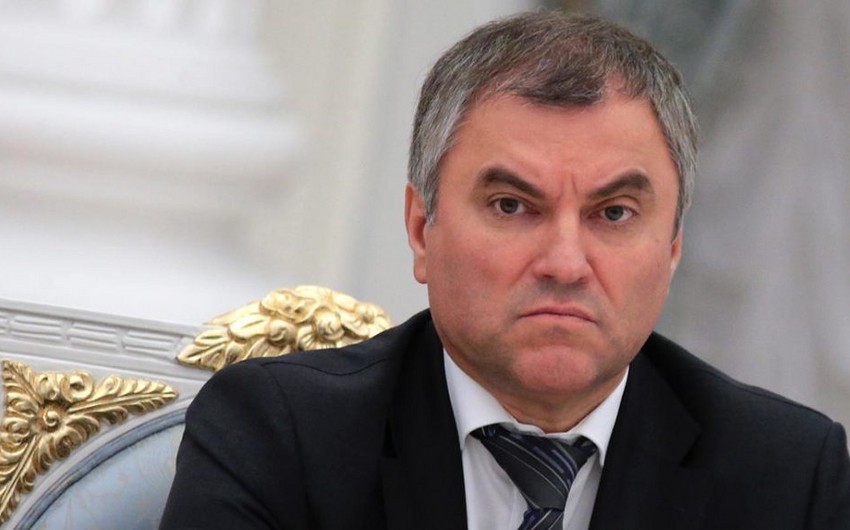 Rusiya Dövlət Dumasının sədri Şimali Koreyada səfərdədir