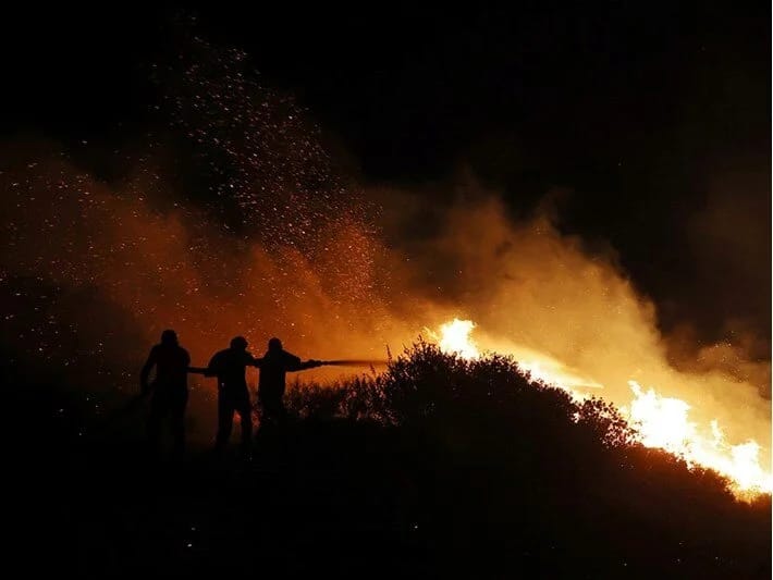 Avropa yanğınlar və həddindən artıq istilərlə mübarizə aparır