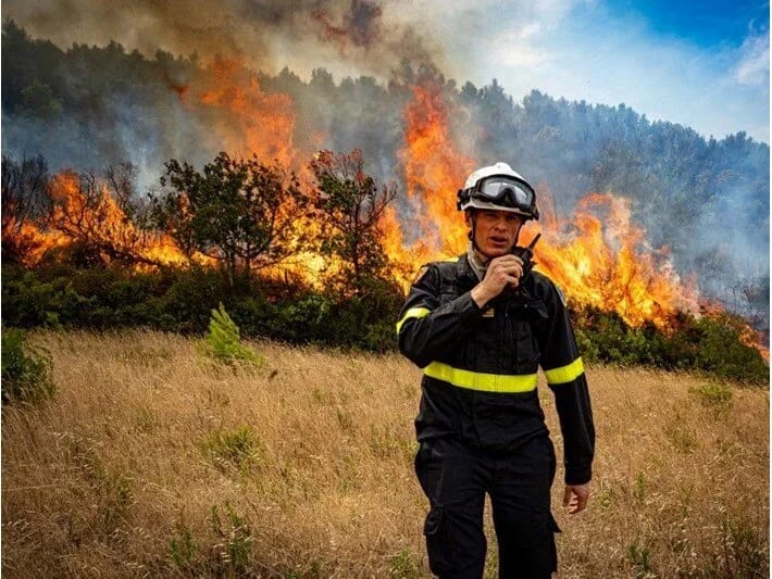 Fransanın ən dəhşətli meşə yanğınında qəsd iddiaları