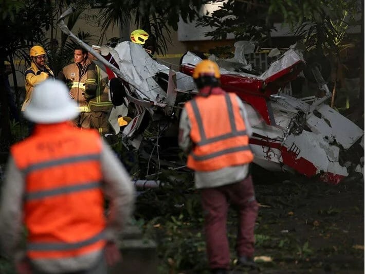 Polis helikopterinə PUA hücumu: 12 ölü