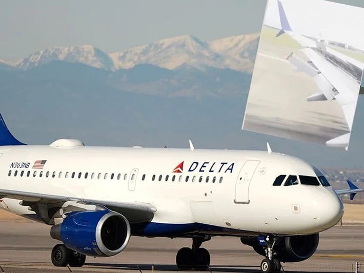 Təyyarə qırılan qanadla təhlükəsiz eniş etdi