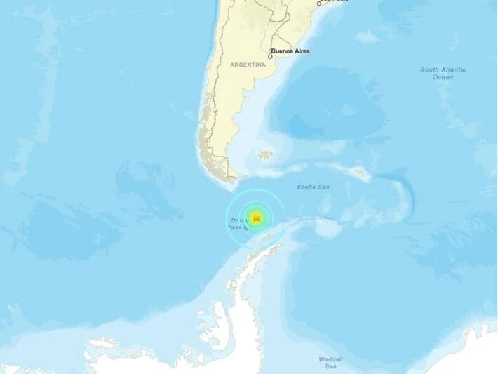 Cənubi Amerikada 7,5 bal gücündə zəlzələ: Sunami xəbərdarlığı edilib