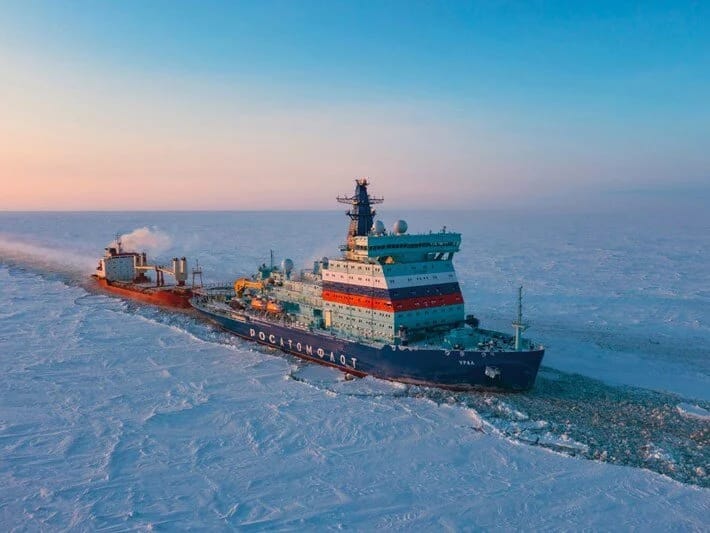 Rusiya dünyanın ən güclü buzqıran donanmasını işə salmağa hazırlaşır