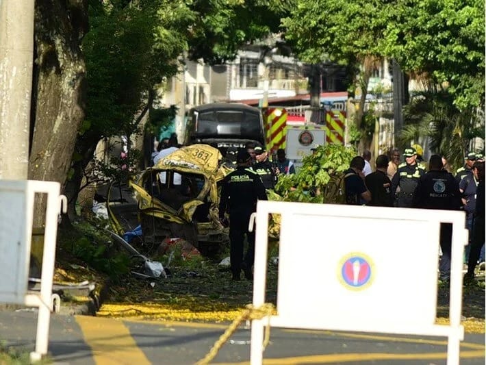 Kolumbiya hava bazası yaxınlığında bombalı hücum: 5 ölü, 36 yaralı 
