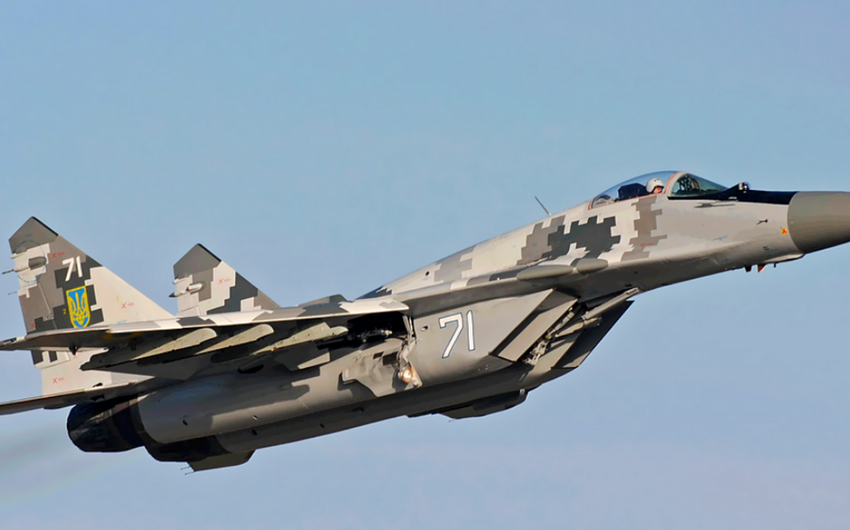 Ukraynada “MiQ-29” qırıcısı qəzaya uğrayıb, pilot ölüb