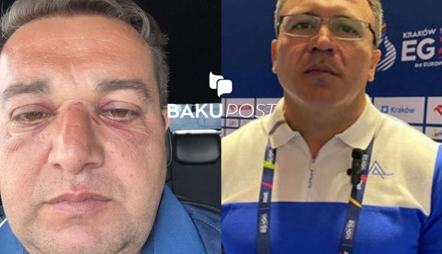 Məşhur idmançımız restoranda davaya düşdü - Bir nəfər ailəsinin gözü qarşısında vəhşicəsinə döyüldü- FOTO