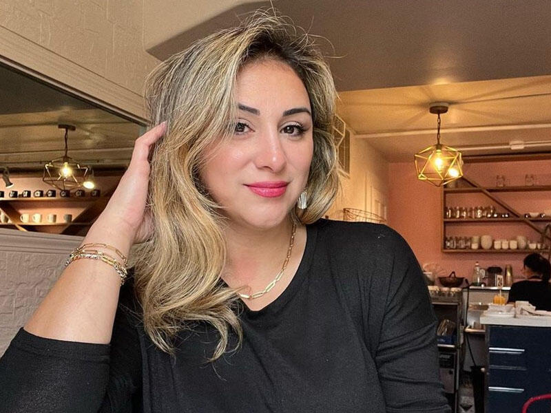 Azərbaycanlı aparıcı ilk dəfə hindistanlı əri ilə FOTOsunu yaydı