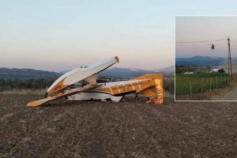 Türkiyədə təyyarə qəzaya uğrayıb, xəsarət alan var