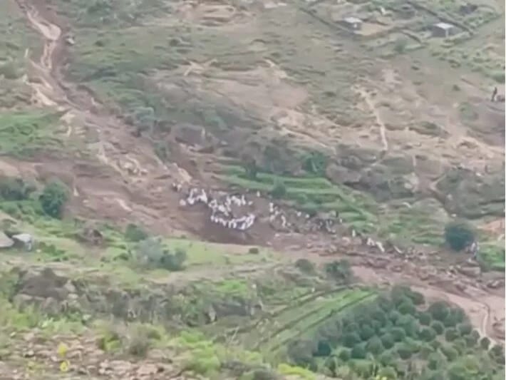 Sudanda sürüşmə fəlakəti: Kənd xəritədən silindi, 1000 adam öldü