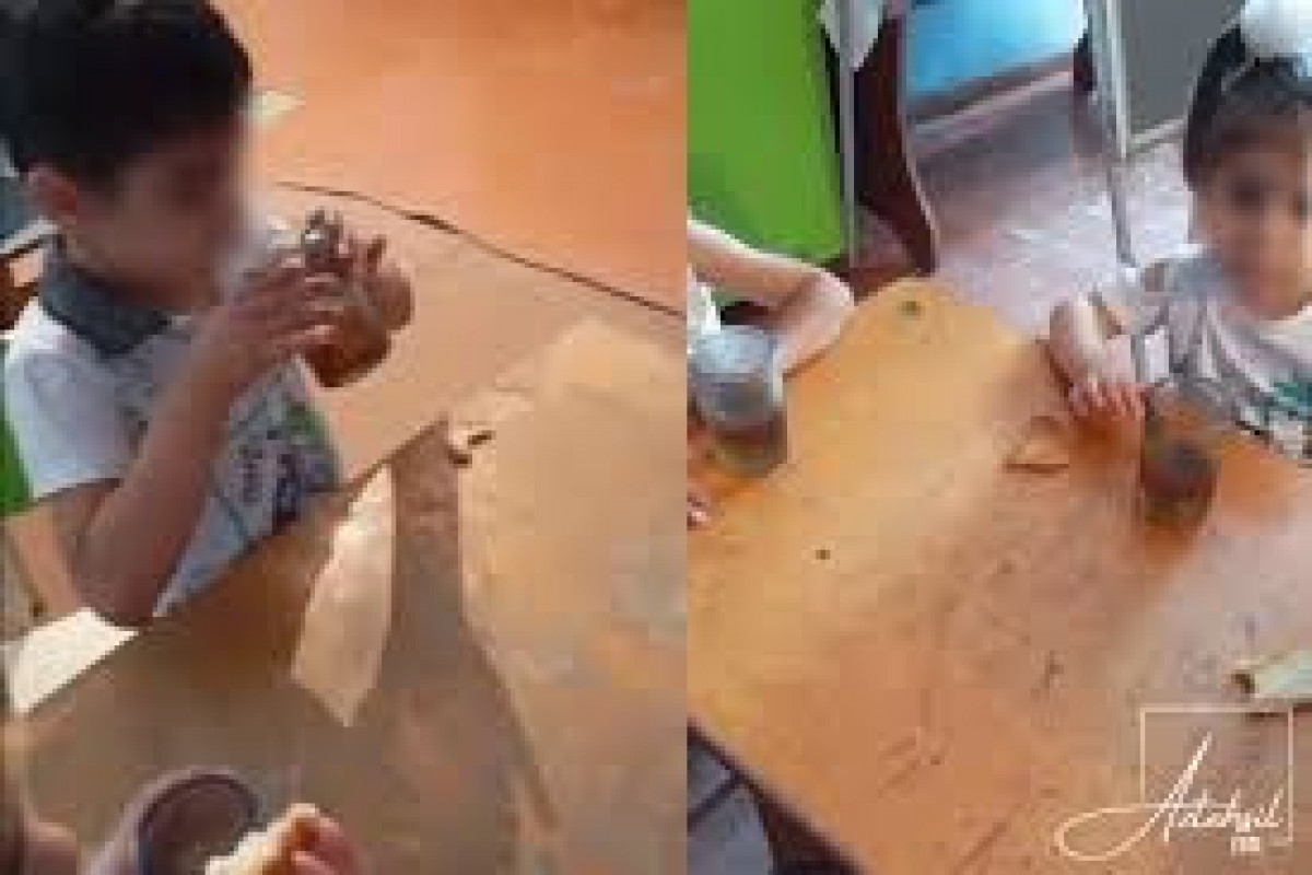 Uşaqlara quru çörək və su verən bağça müdiri işdən çıxarıldı