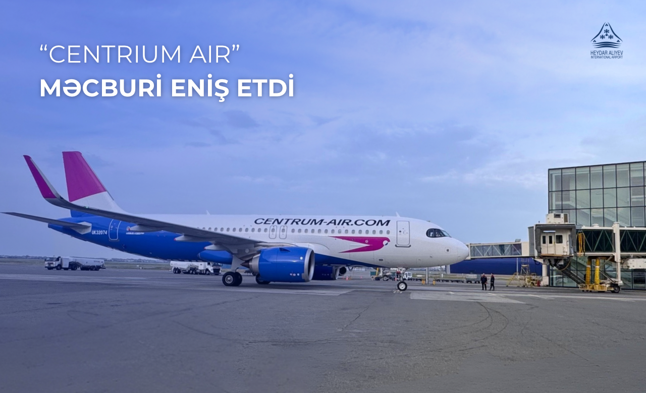 İstanbuldan Səmərqəndə uçan təyyarə Bakıda məcburi eniş edib