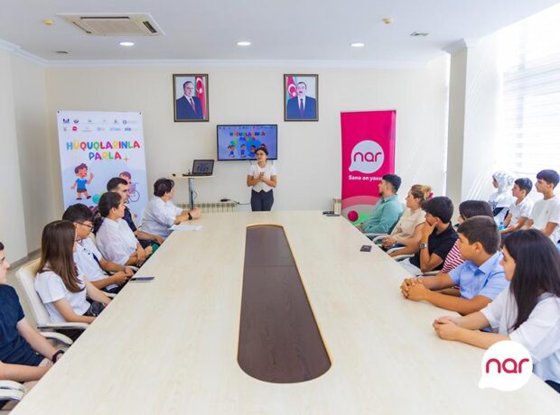 “Nar” uşaqlar üçün maarifləndirici tədbirlərə dəstək verir
