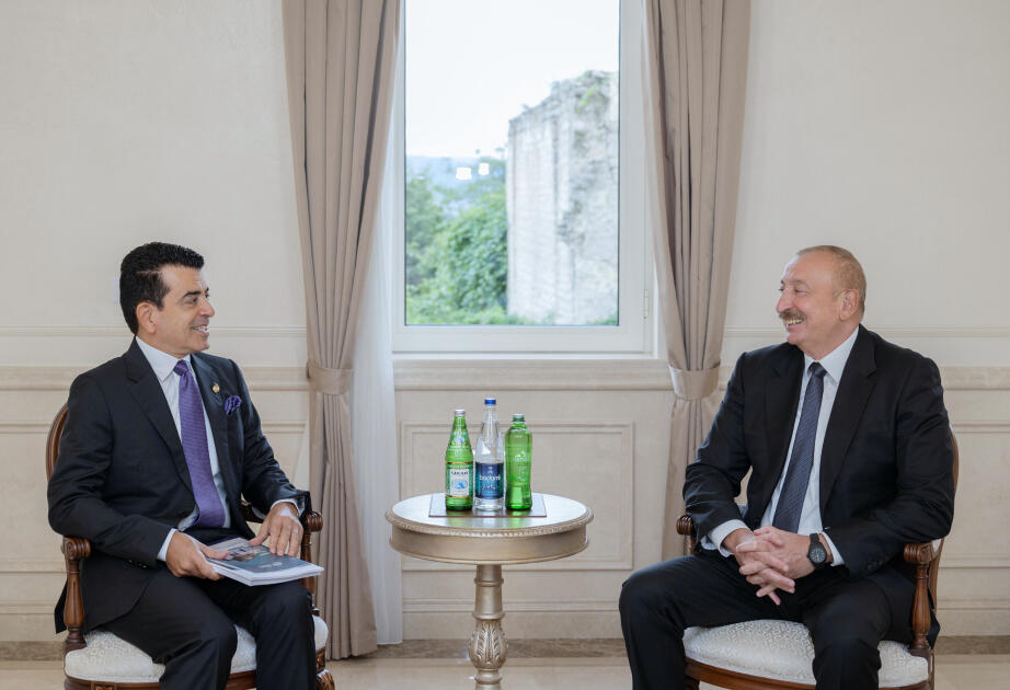 İlham Əliyev ICESCO-nun Baş direktorunu qəbul edib