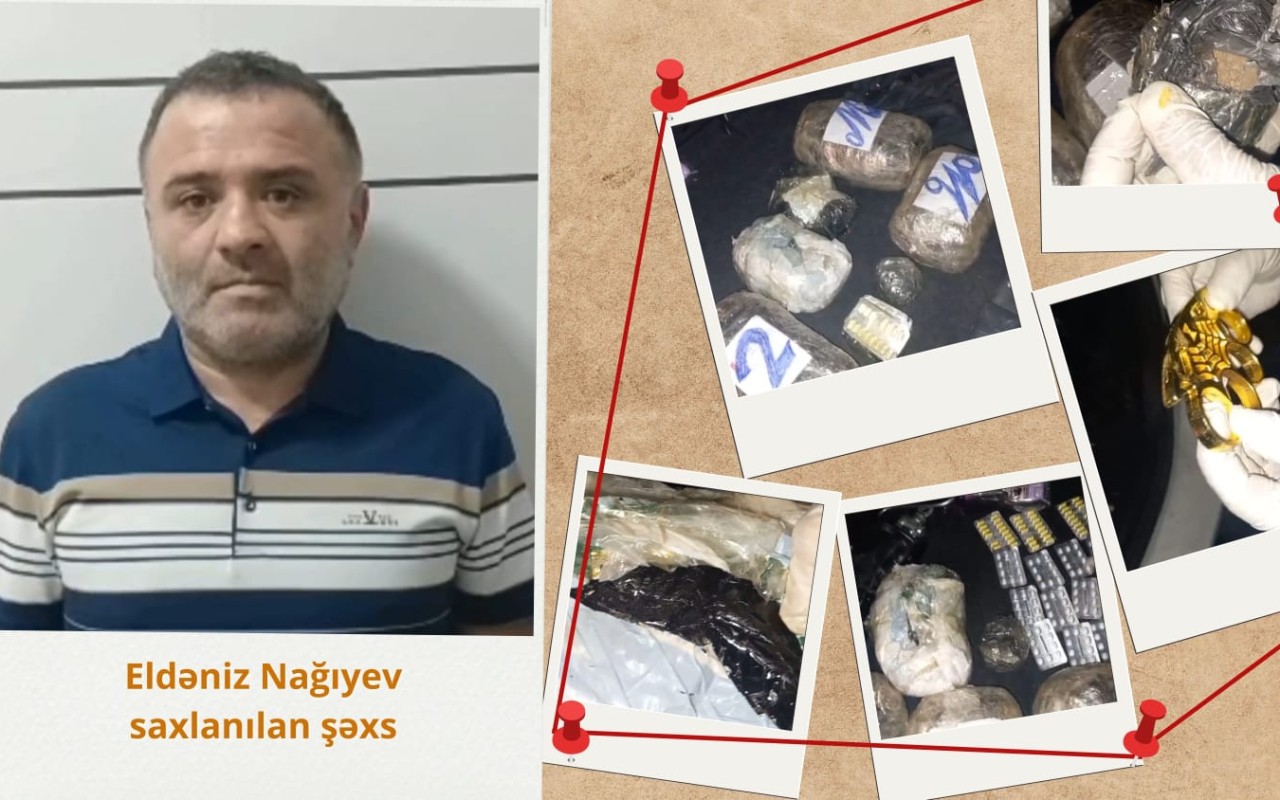 Narkokuryer həbs olundu
