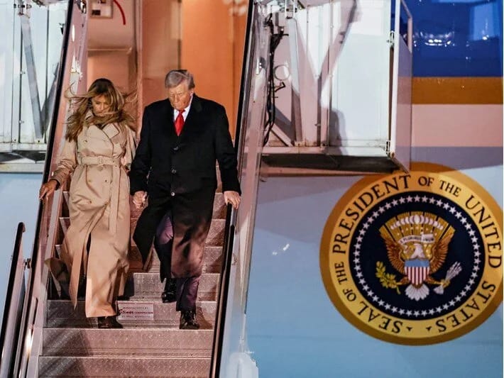 ABŞ prezidenti Donald Tramp Böyük Britaniyada