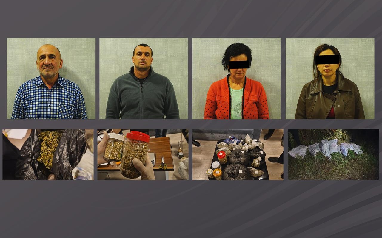 Polisdən əməliyyat - Bir ailənin 4 üzvü saxlanıldı