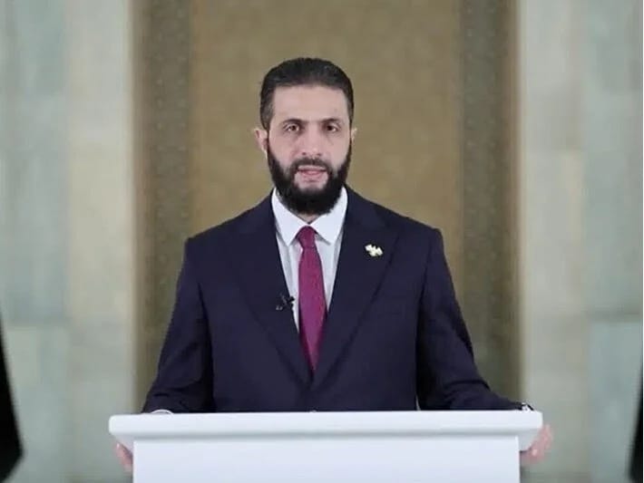 Suriya prezidenti Şara ABŞ-da: 1967-ci ildən bəri ilk